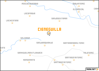 map of Cieneguilla