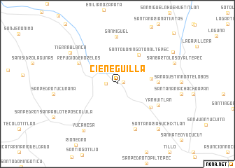 map of Cieneguilla