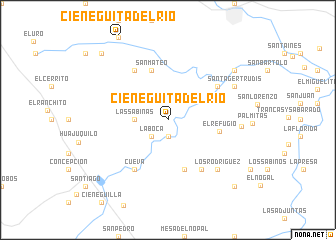 map of Cieneguita del Río