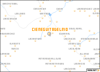 map of Cieneguita del Río