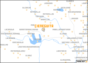 map of Cieneguita