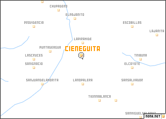 map of Cieneguita