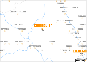 map of Cieneguita