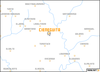 map of Cieneguita