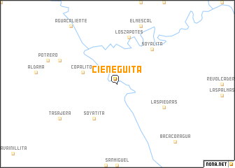 map of Cieneguita