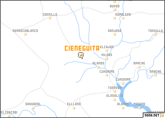map of Cieneguita