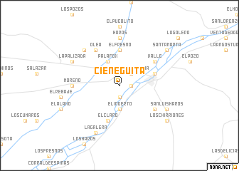 map of Cieneguita