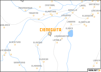 map of Cieneguita