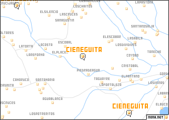 map of Cieneguita