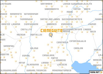 map of Cieneguita