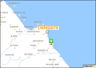 map of Cieneguita