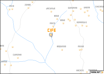 map of Cife