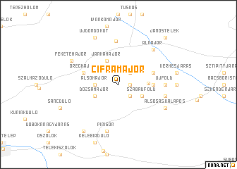 map of Ciframajor