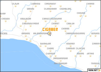 map of Cigaber