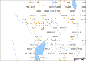 map of Cigadula