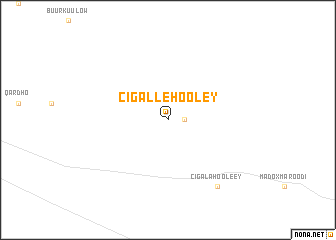 map of Cigalle Hooley