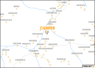 map of Cigarro