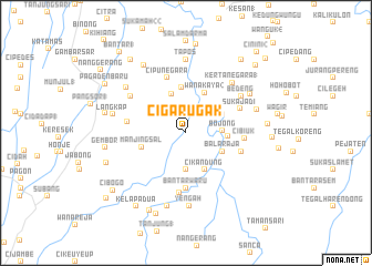 map of Cigarugak