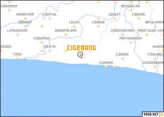 map of Cigebang