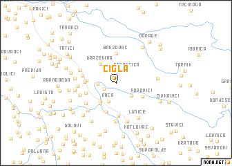 map of Cigla