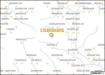 map of Cigorowong