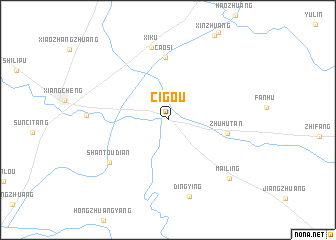 map of Cigou