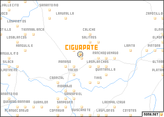 map of Ciguapate