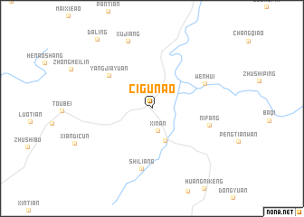 map of Cigunao