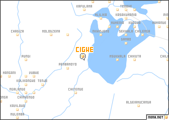 map of Cigwe