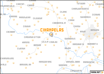 map of Cihampelas