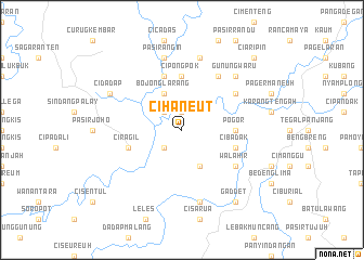 map of Cihaneut