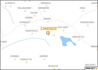 map of Cihangir