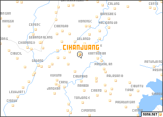 map of Cihanjuang