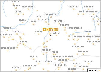 map of Cihayam