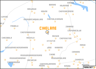 map of Cihelane