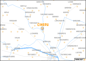 map of Cihepu