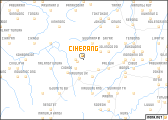 map of Ciherang