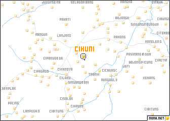 map of Cihuni