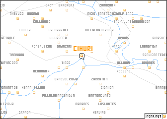 map of Cihuri