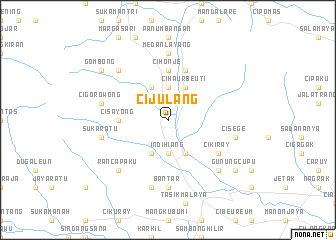 map of Cijulang