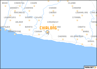 map of Cikalong