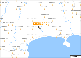 map of Cikalong