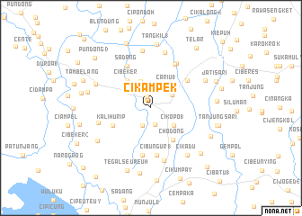 map of Cikampek