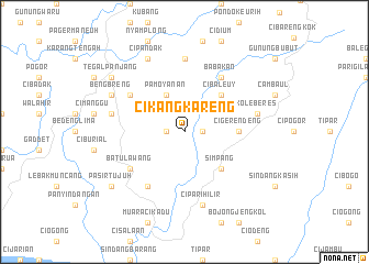 map of Cikangkareng