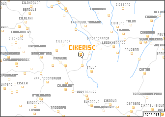 map of Cikeris 2