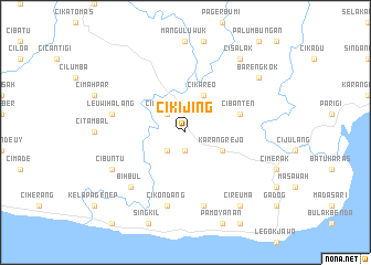 map of Cikijing