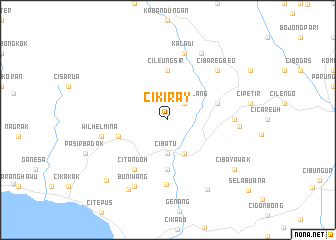 map of Cikiray