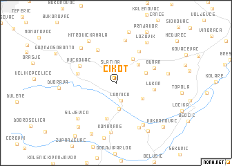 map of Cikot