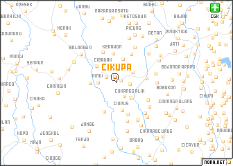 map of Cikupa
