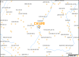 map of Cikupa